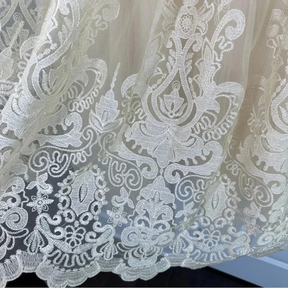 New ModCloth Chi Chi London Champagne Lace Dress Size 4 NWT Vintage‎ Inspired - Picture 10 of 14